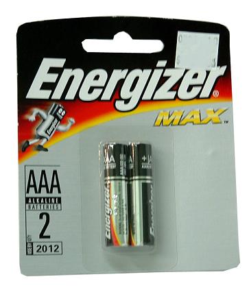 ENERGIZER MAX BATTERIES AAA PACK OF 4